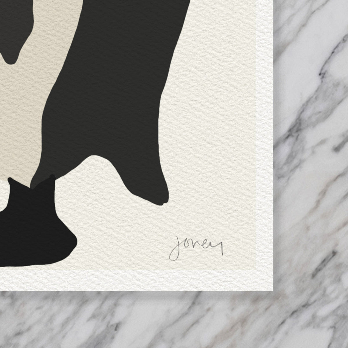 Emperor Penguin Signed Art Print - 151203