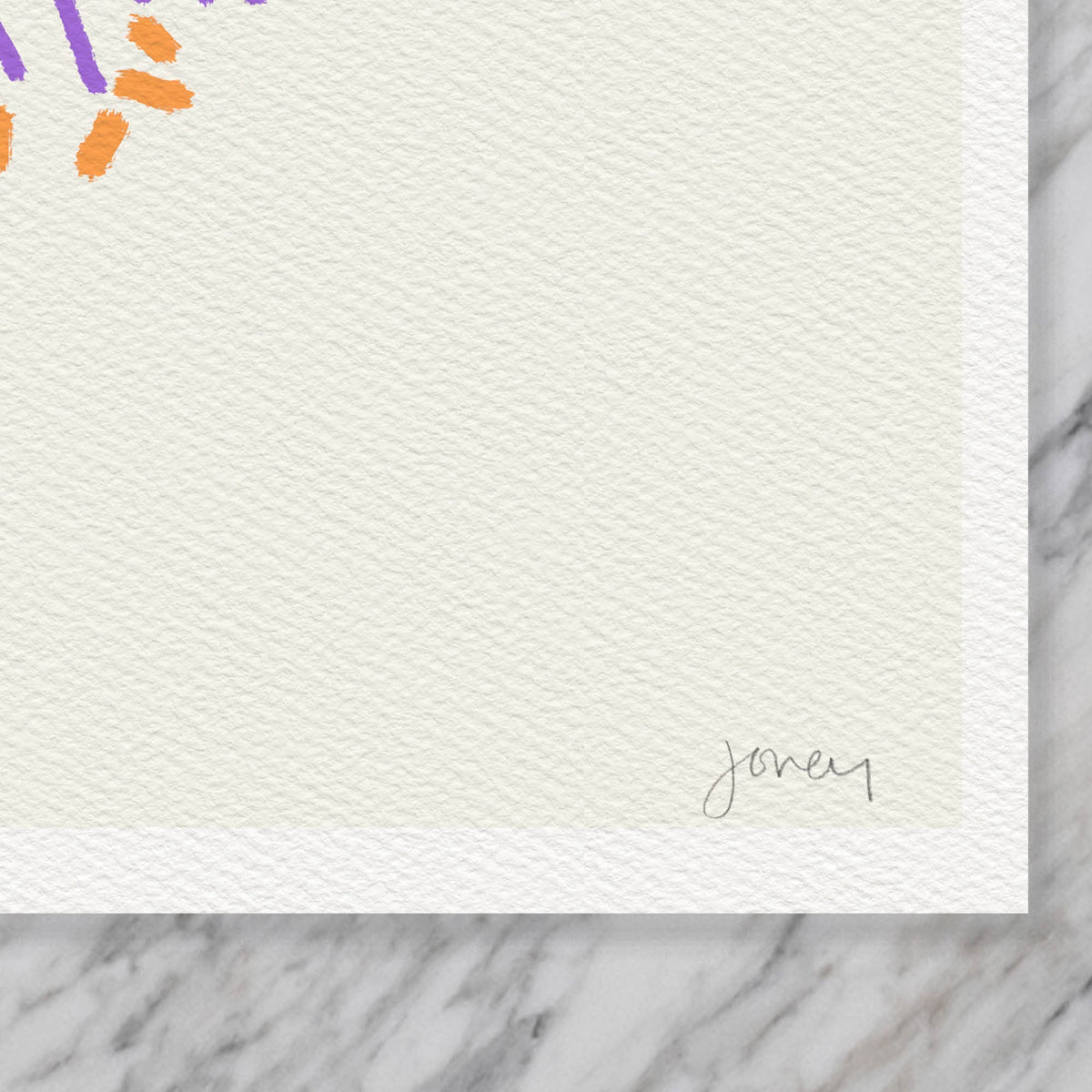 Mimosa Flower Signed Art Print - 110705