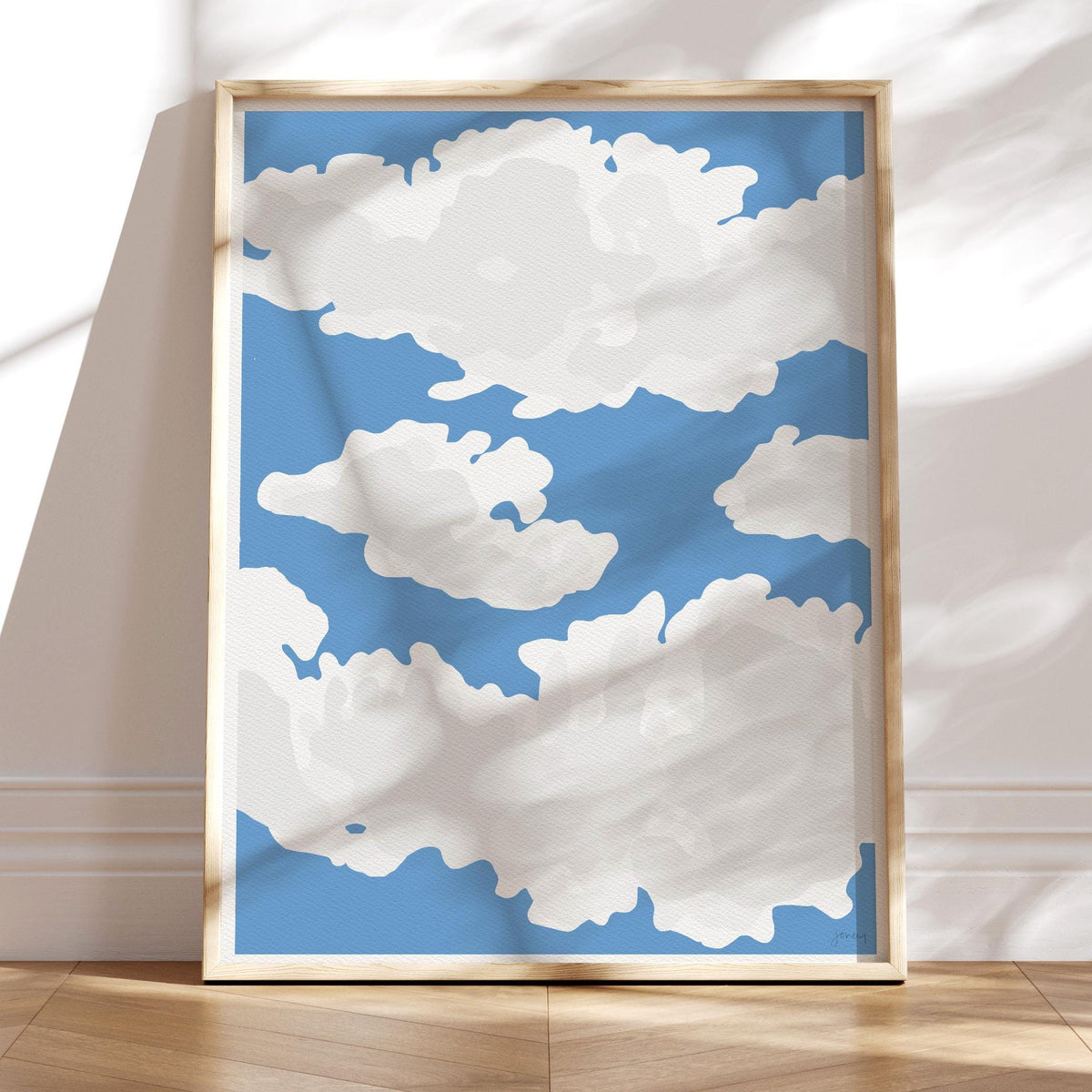Clouds Signed Art Print - 130717