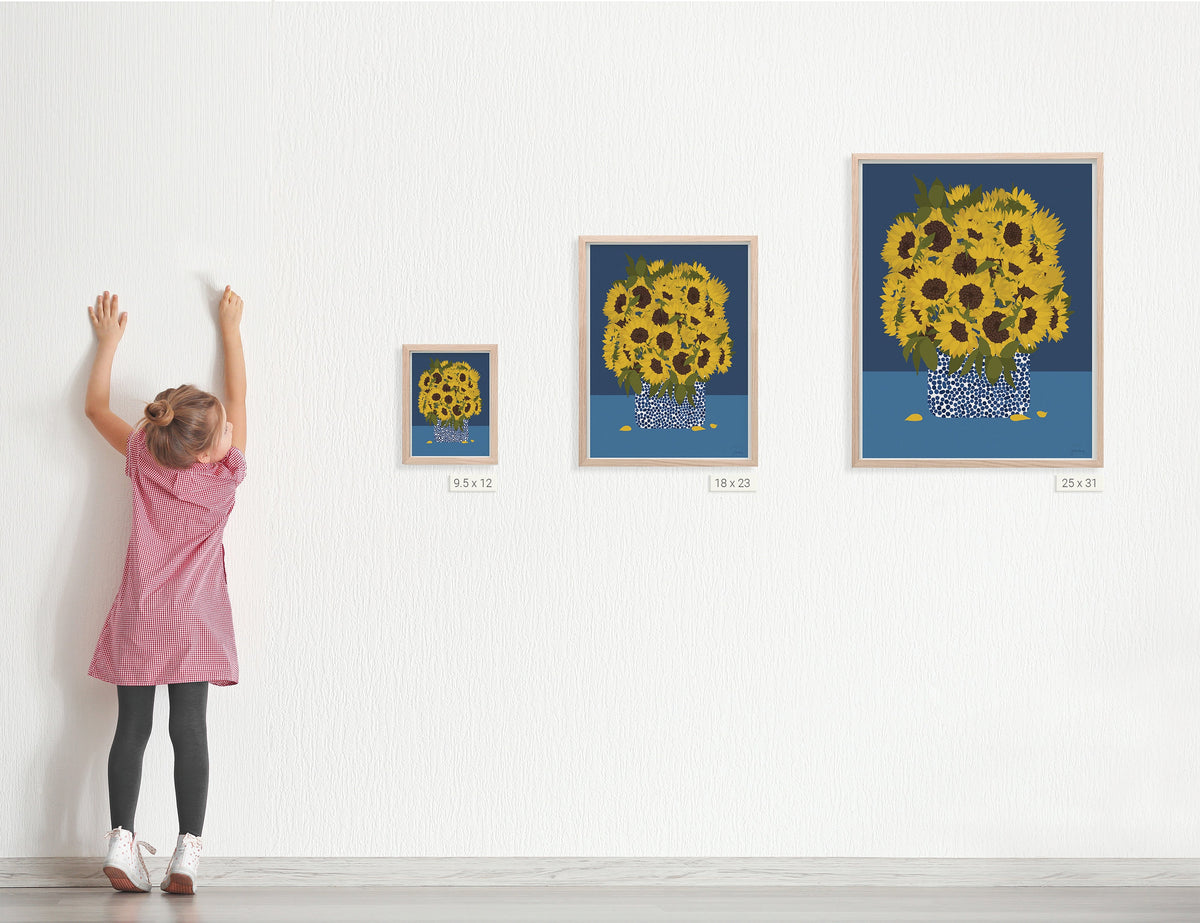 Sunflowers Signed Art Print - 231008