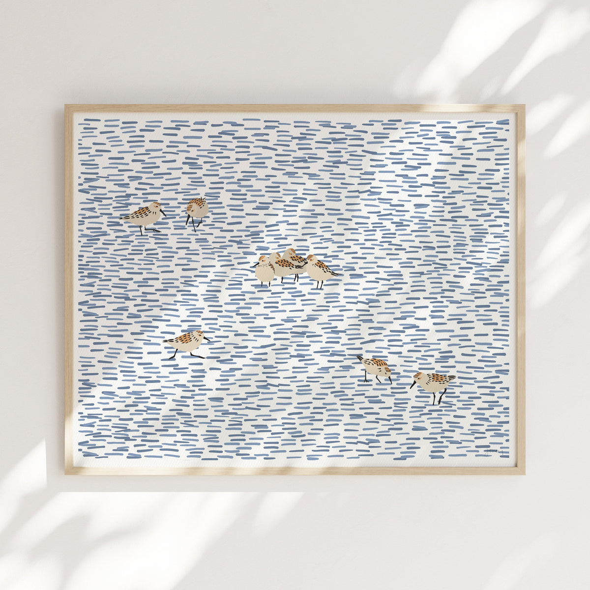 Shorebirds Signed Art Print - 220322