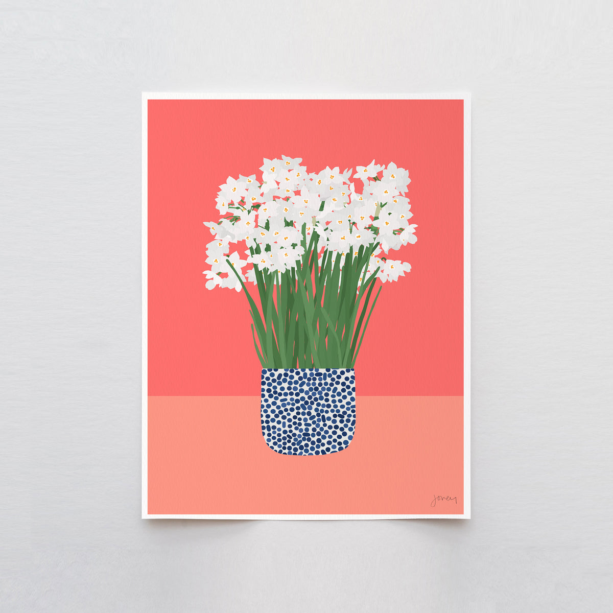 Paperwhites Signed Art Print - 220428