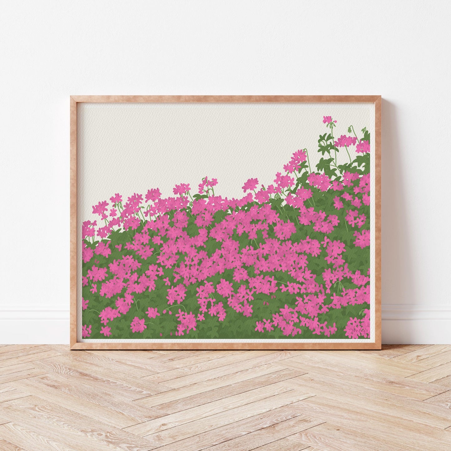Geraniums Art Print - Unframed or Framed - 160419