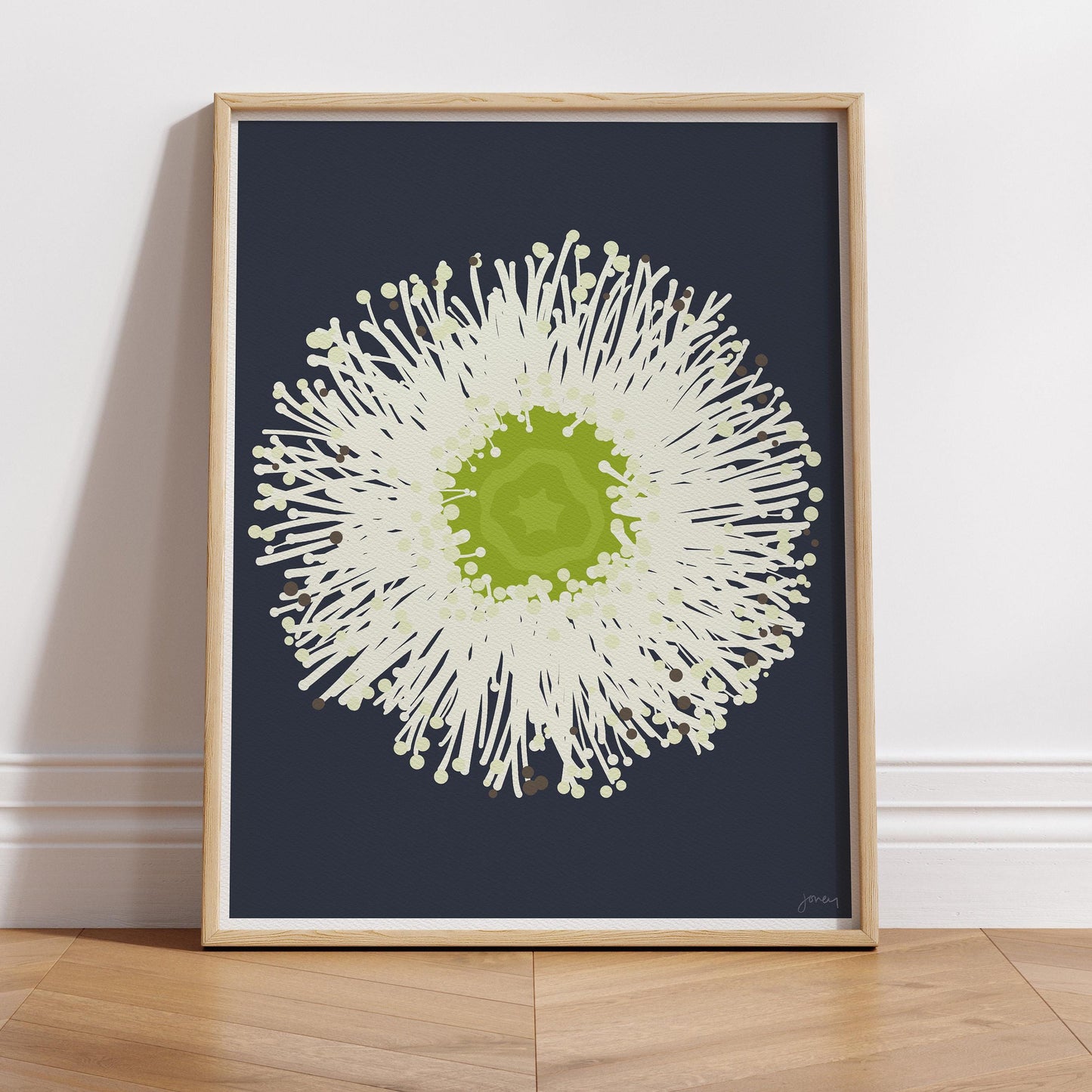 Eucalyptus Flower Art Print - Unframed or Framed - 140430
