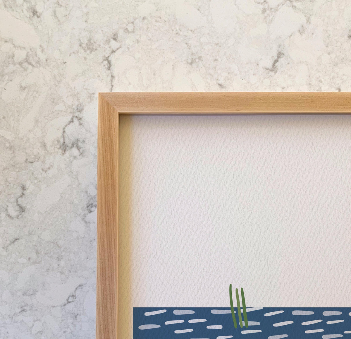 Heron Signed Art Print – Signed Minimalist Coastal Wall Art - 251020