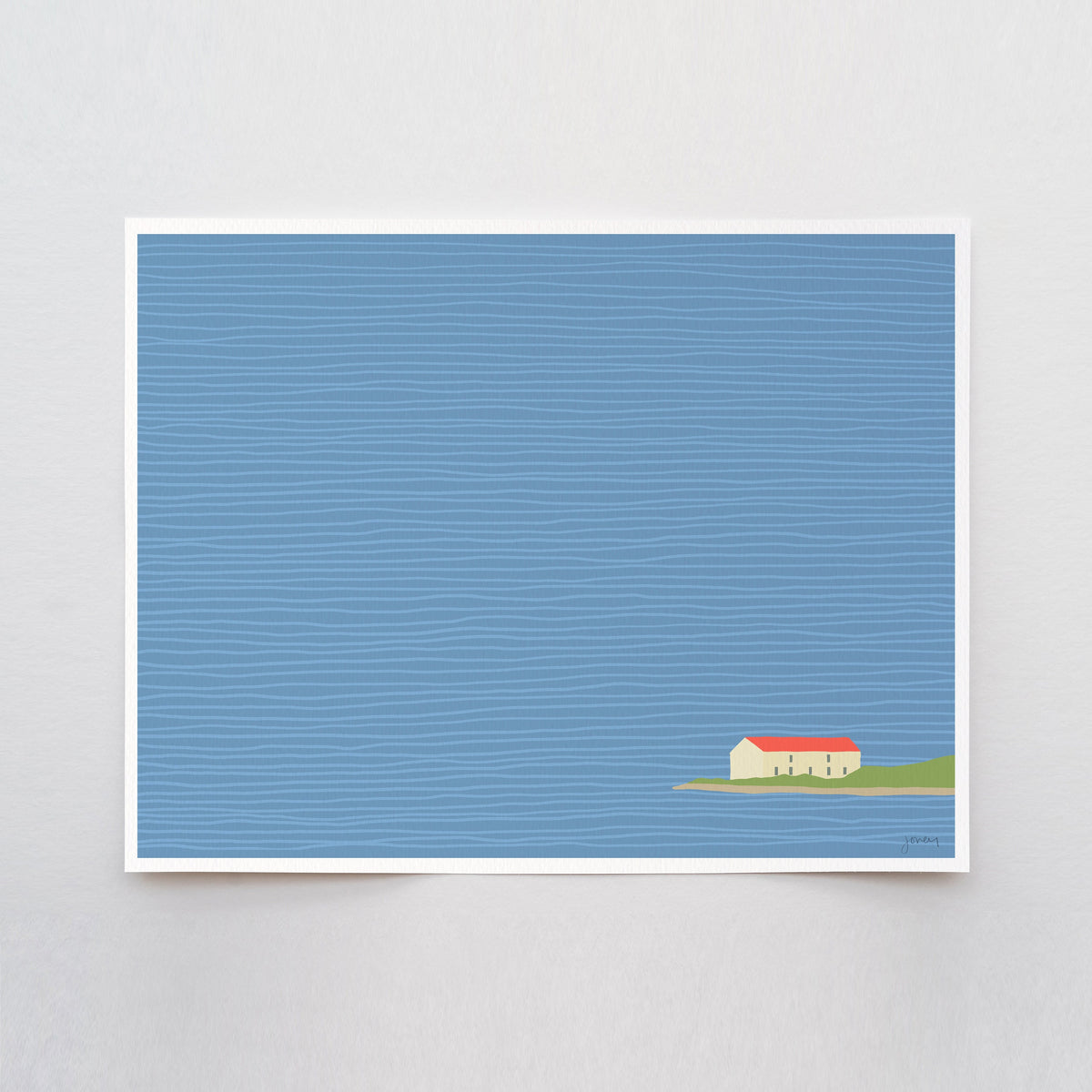 San Francisco Warming Hut Signed Art Print - 150331