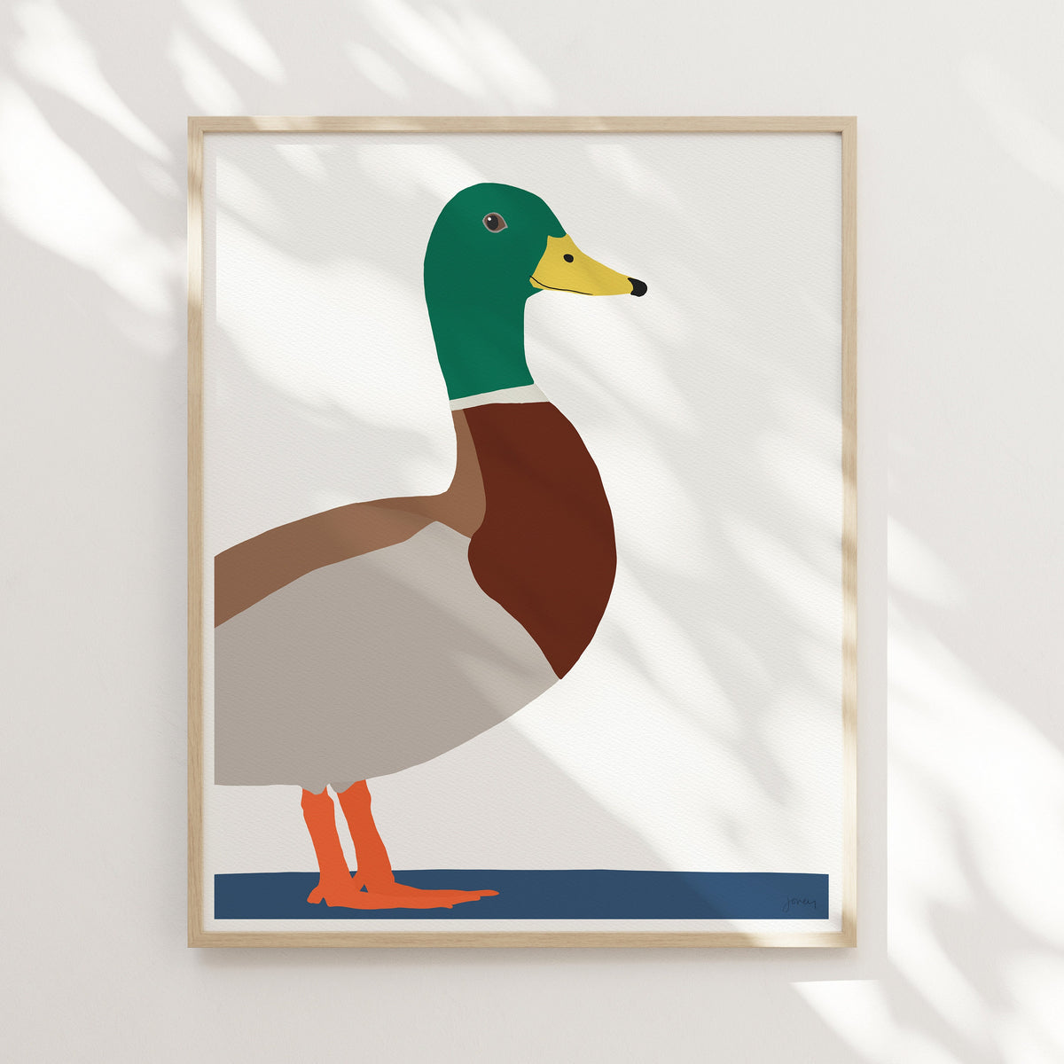 Mallard Signed Art Print - 230218