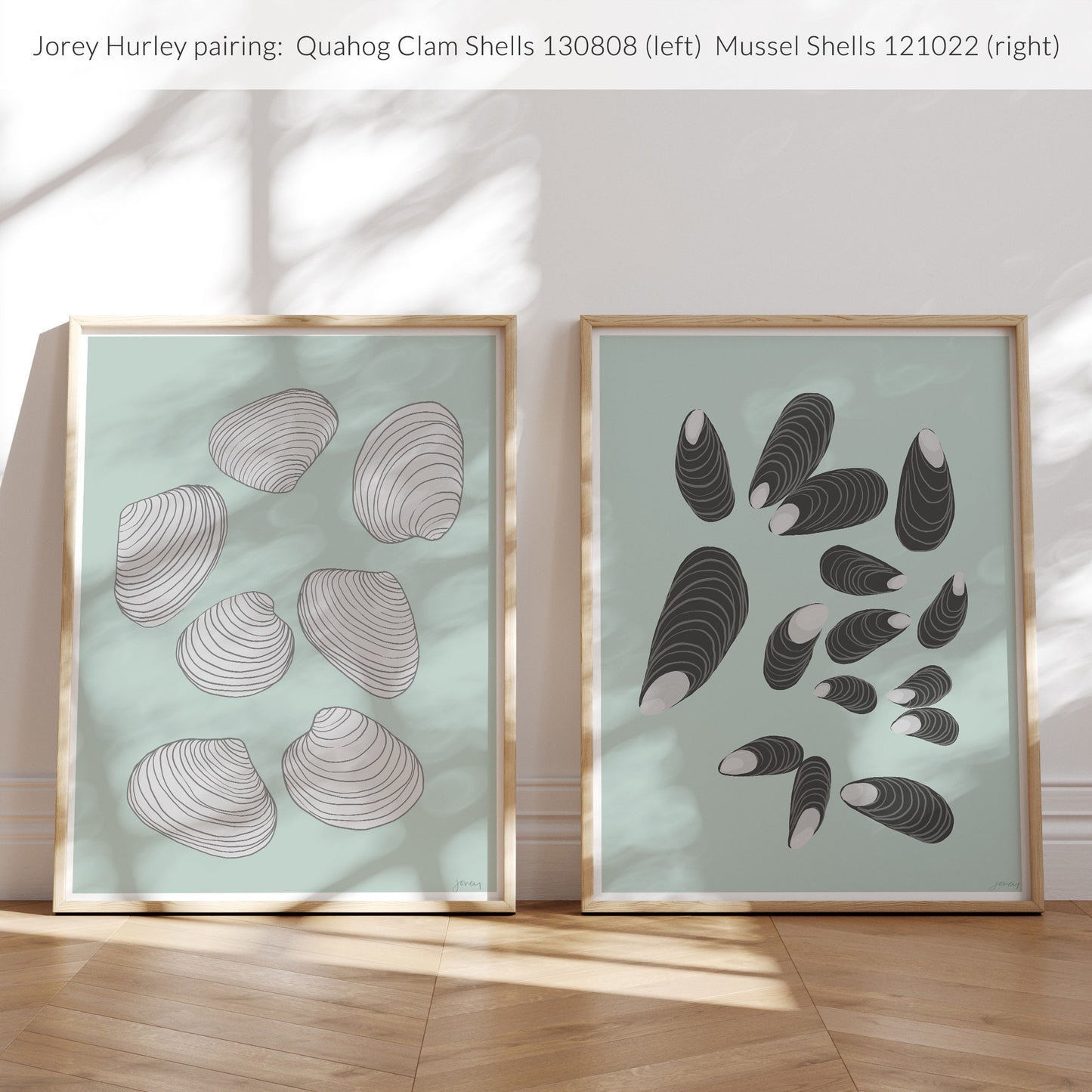 Clam Shells Art Print - Unframed or Framed - 130808