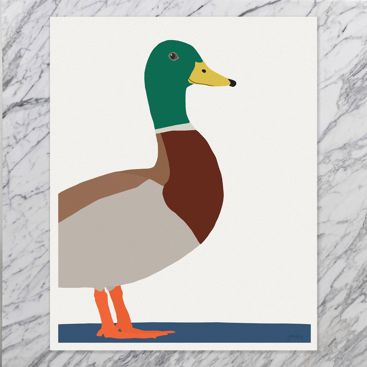 Mallard Signed Art Print - 230218