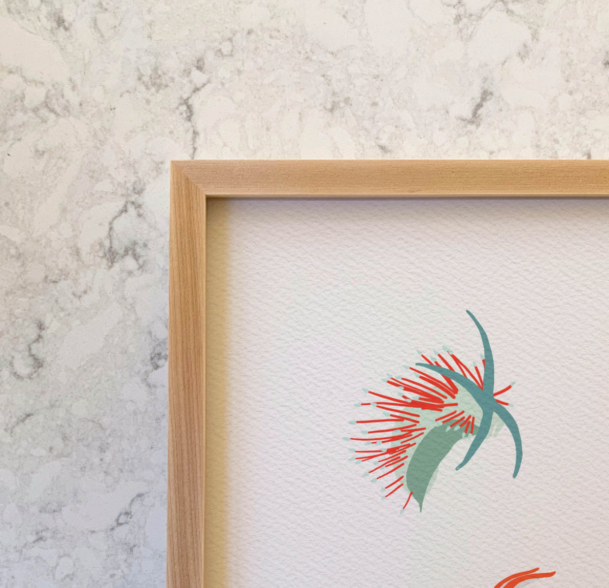 Nudibranch Sea Slugs Signed Art Print - 240302