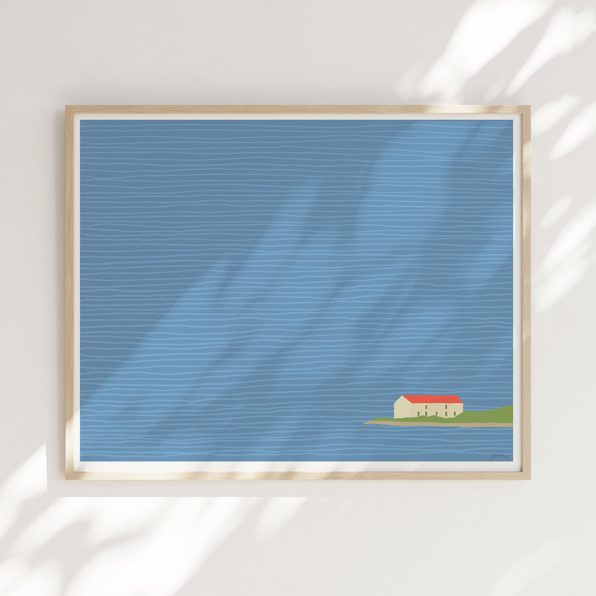 San Francisco Warming Hut Signed Art Print - 150331
