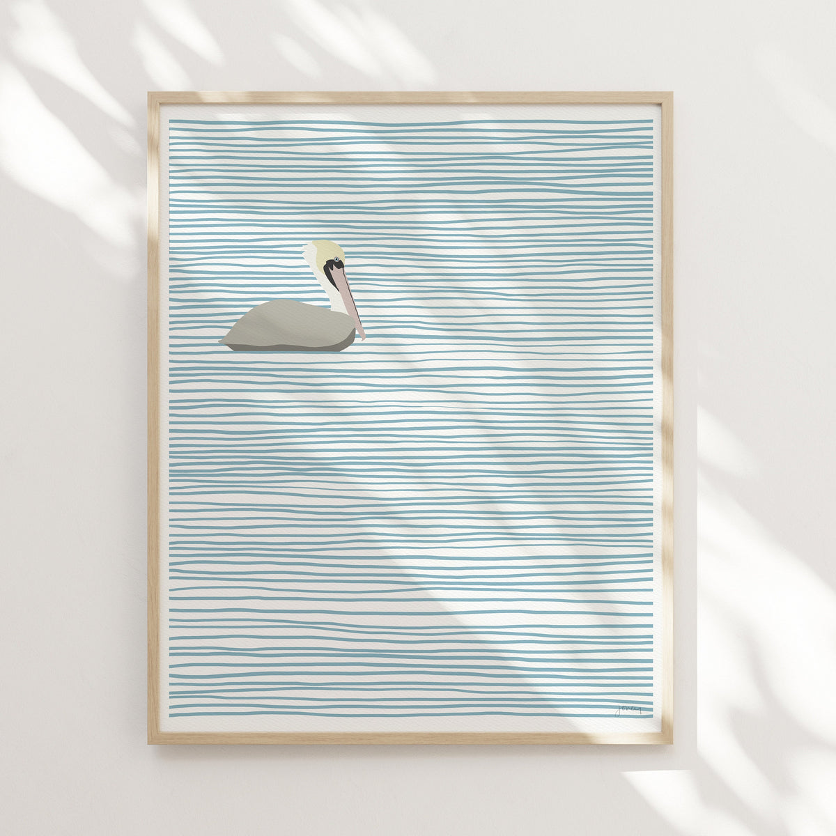 Pelican Signed Art Print - 230402