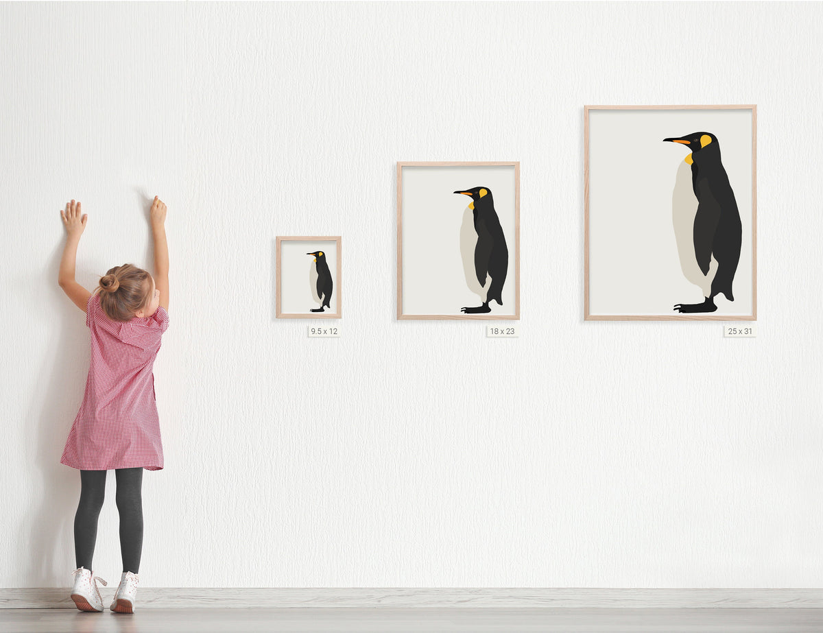 Emperor Penguin Signed Art Print - 151203