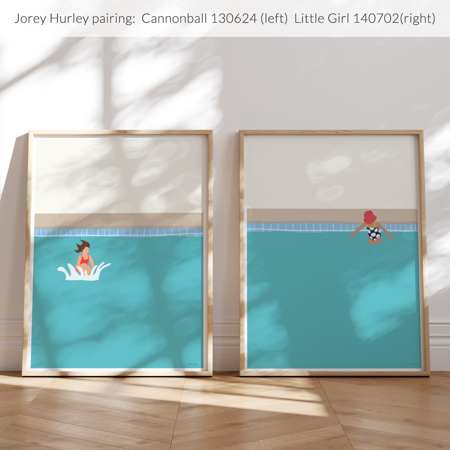 Cannonball Dive Art Print - Unframed or Framed - 130624