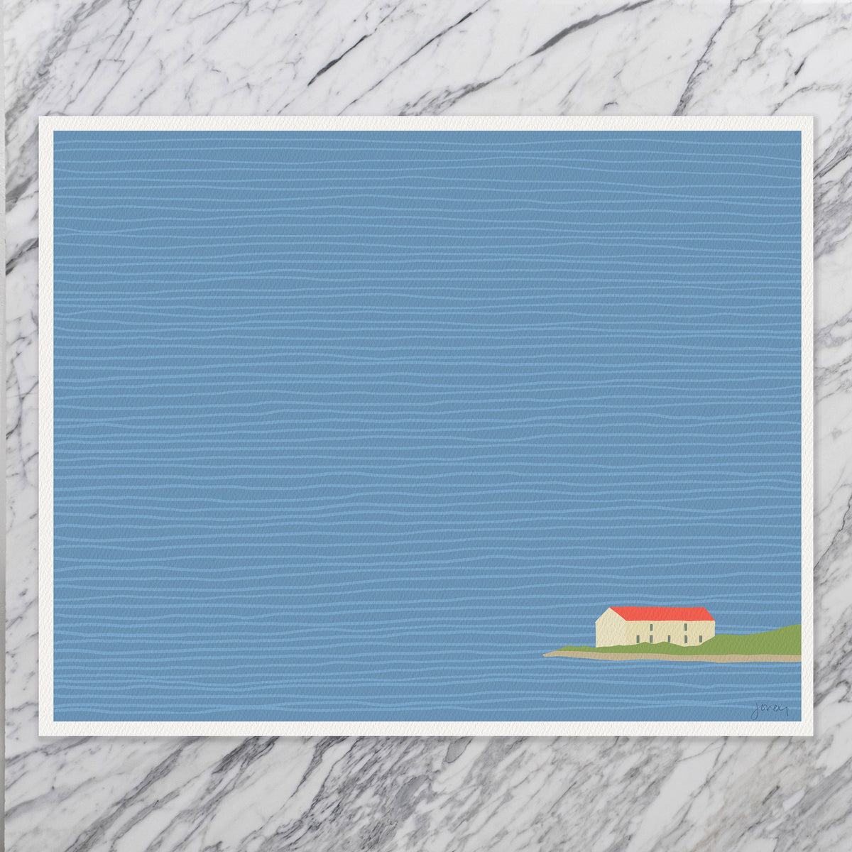 San Francisco Warming Hut Signed Art Print - 150331