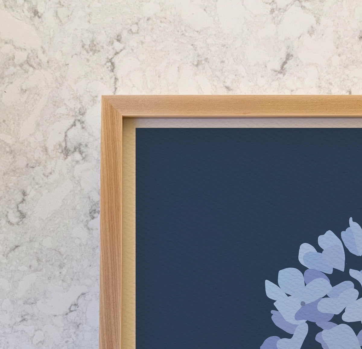 Hydrangea Still Life Signed Art Print - 240818