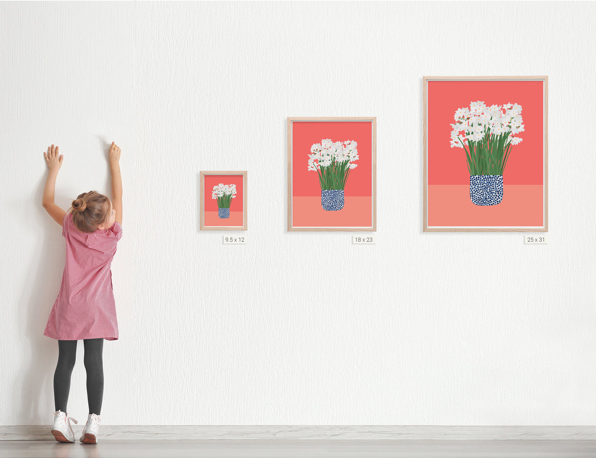 Paperwhites Signed Art Print - 220428