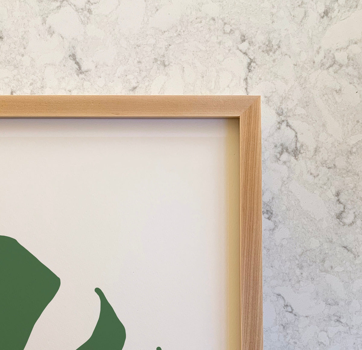 Monstera Leaf Signed Art Print - 140108