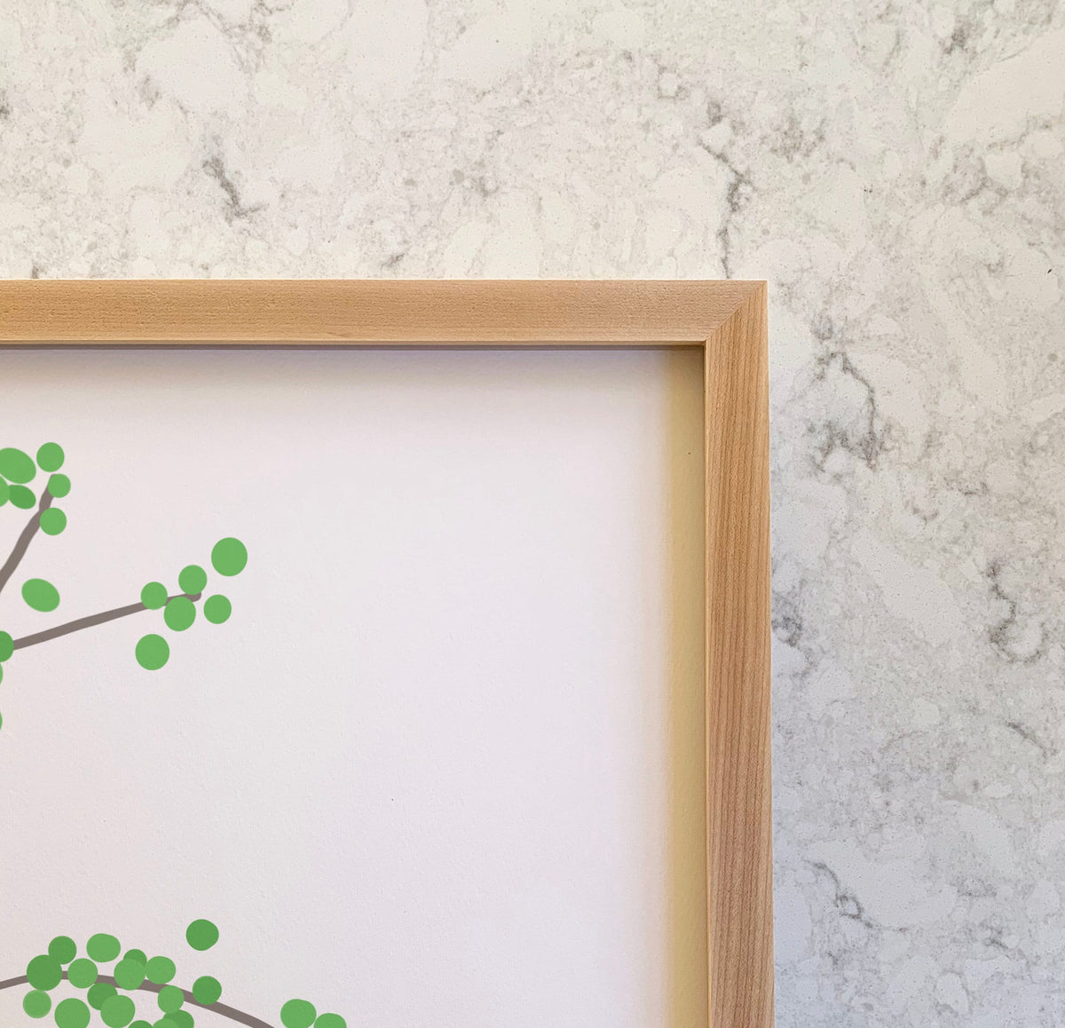 Still Life with Green Berries Signed Art Print - 200809