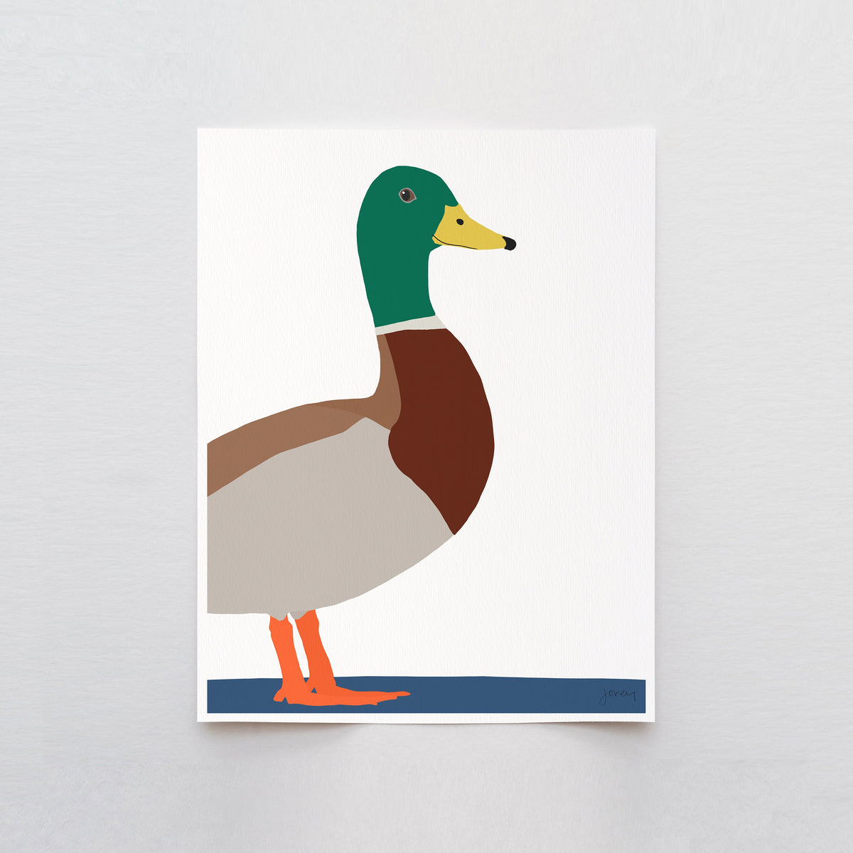 Mallard Signed Art Print - 230218