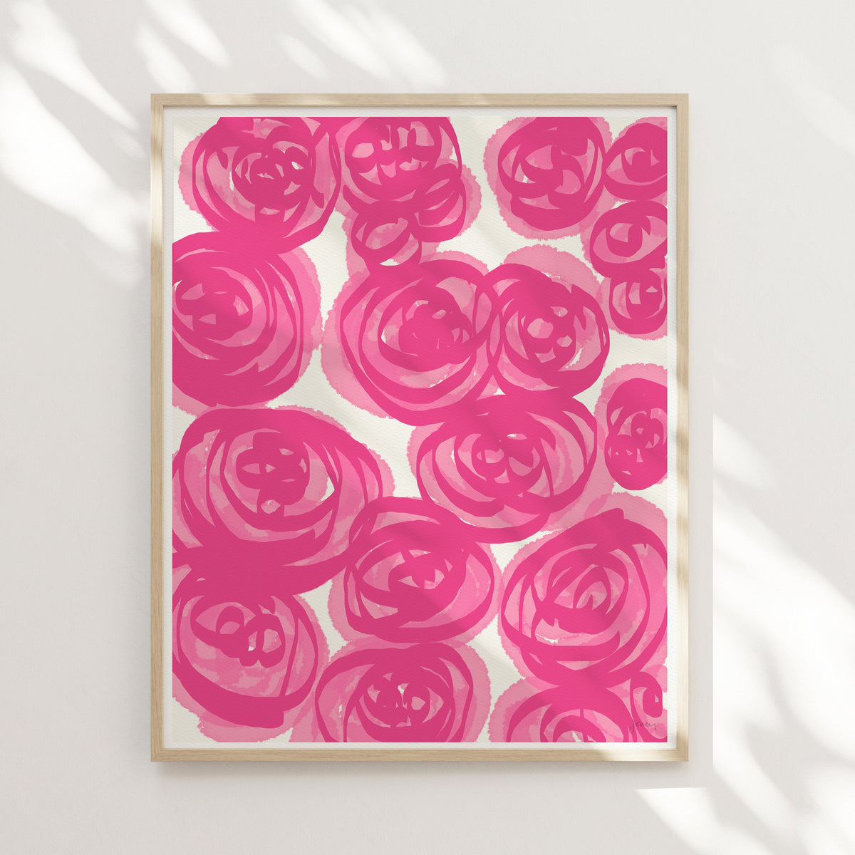 Peonies Signed Art Print - 110626