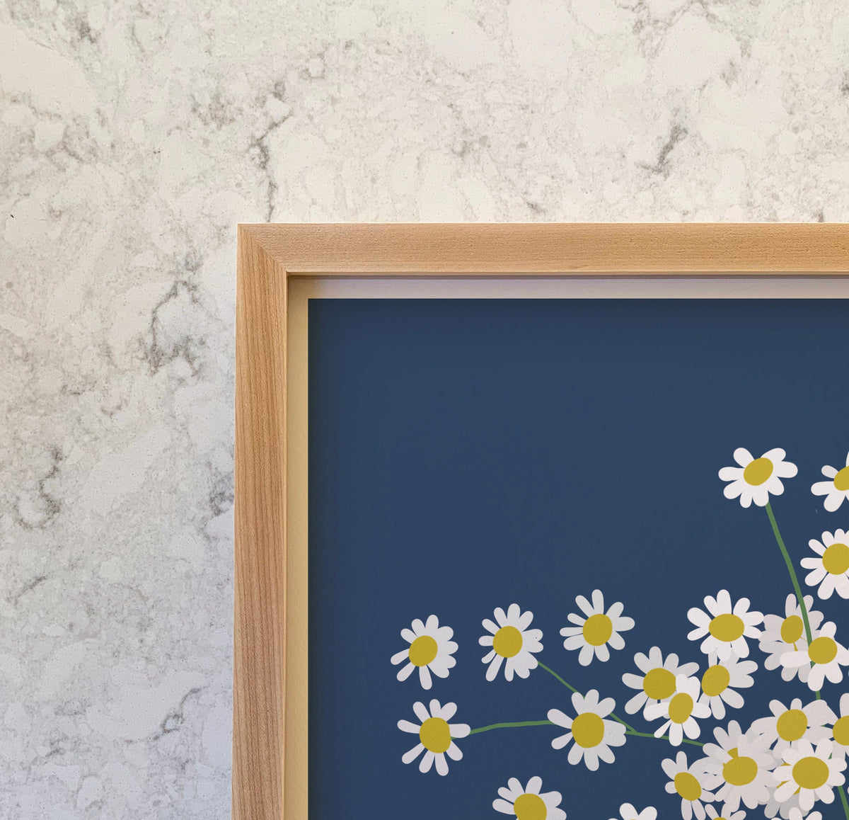 Chamomile Flower Signed Art Print - 230304