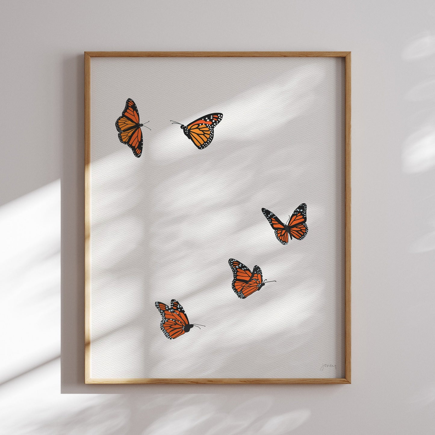Butterflies Art Print - Unframed or Framed - 240215