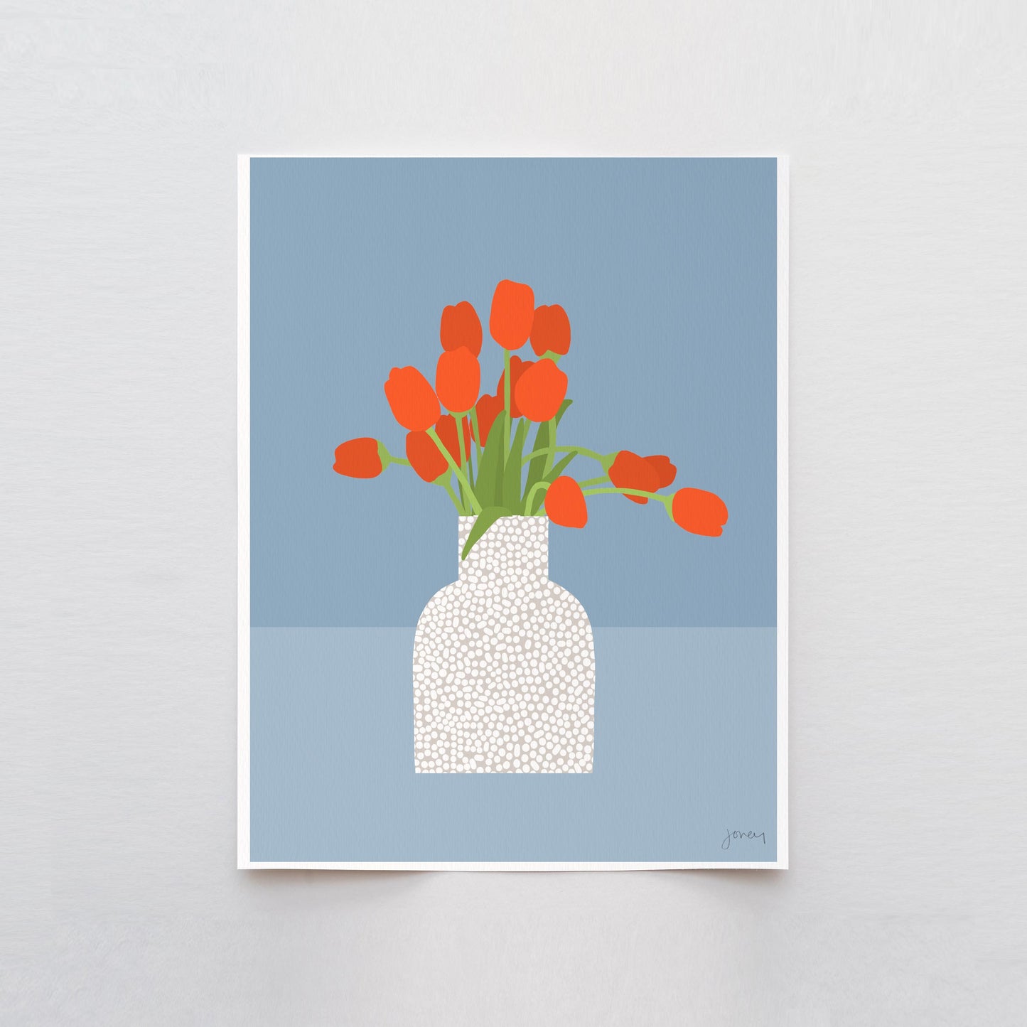 Tulips Still Life Art Print - Unframed or Framed - 250117