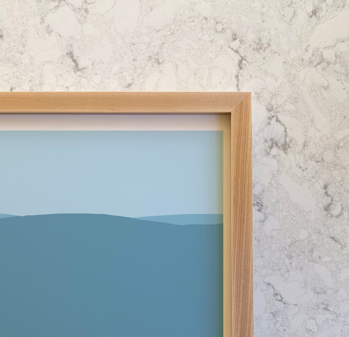 Fish Swimming with Yellow Labrador Art Print - Unframed or Framed - 150203