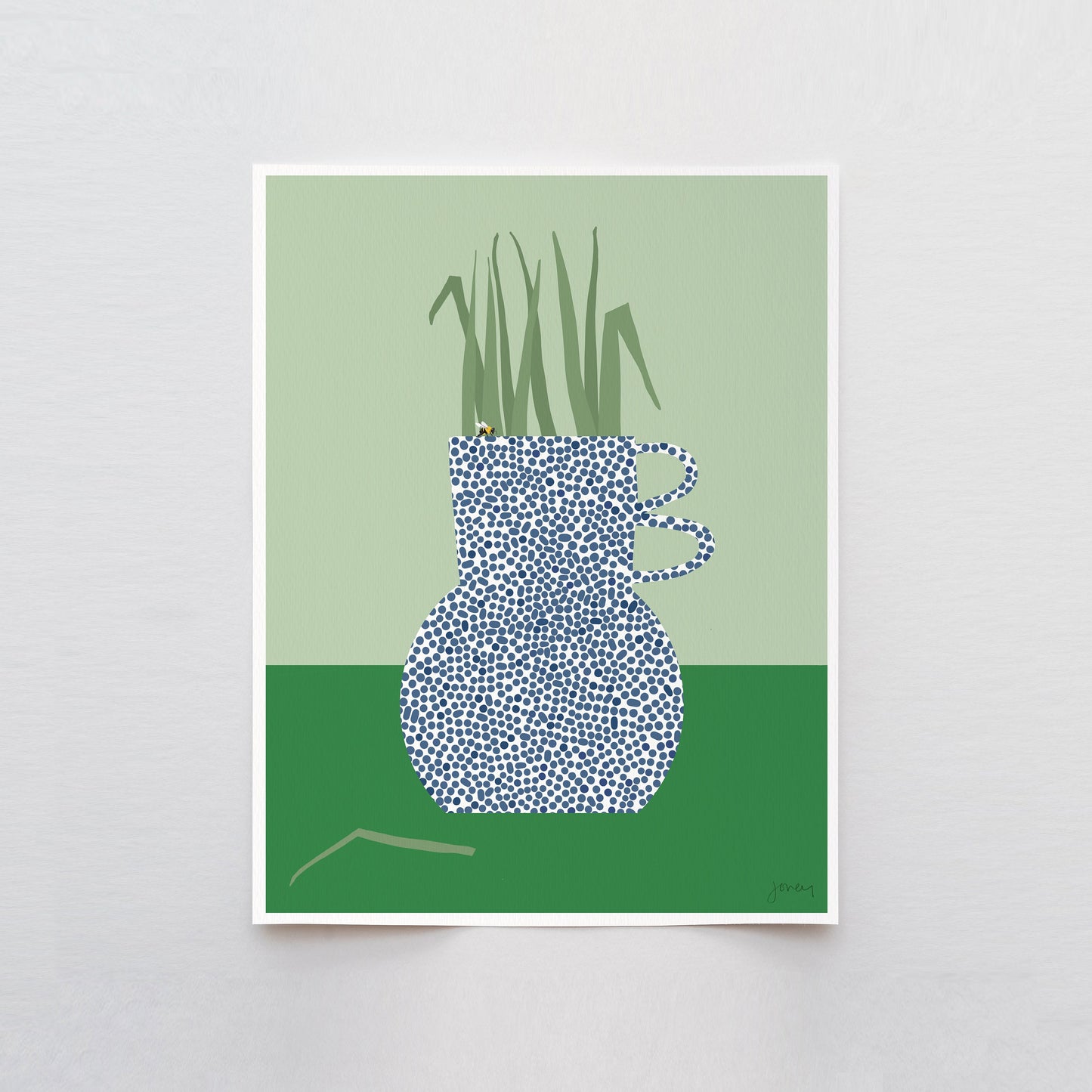 Sedge Grass Still Life Art Print - Unframed or Framed - 201019