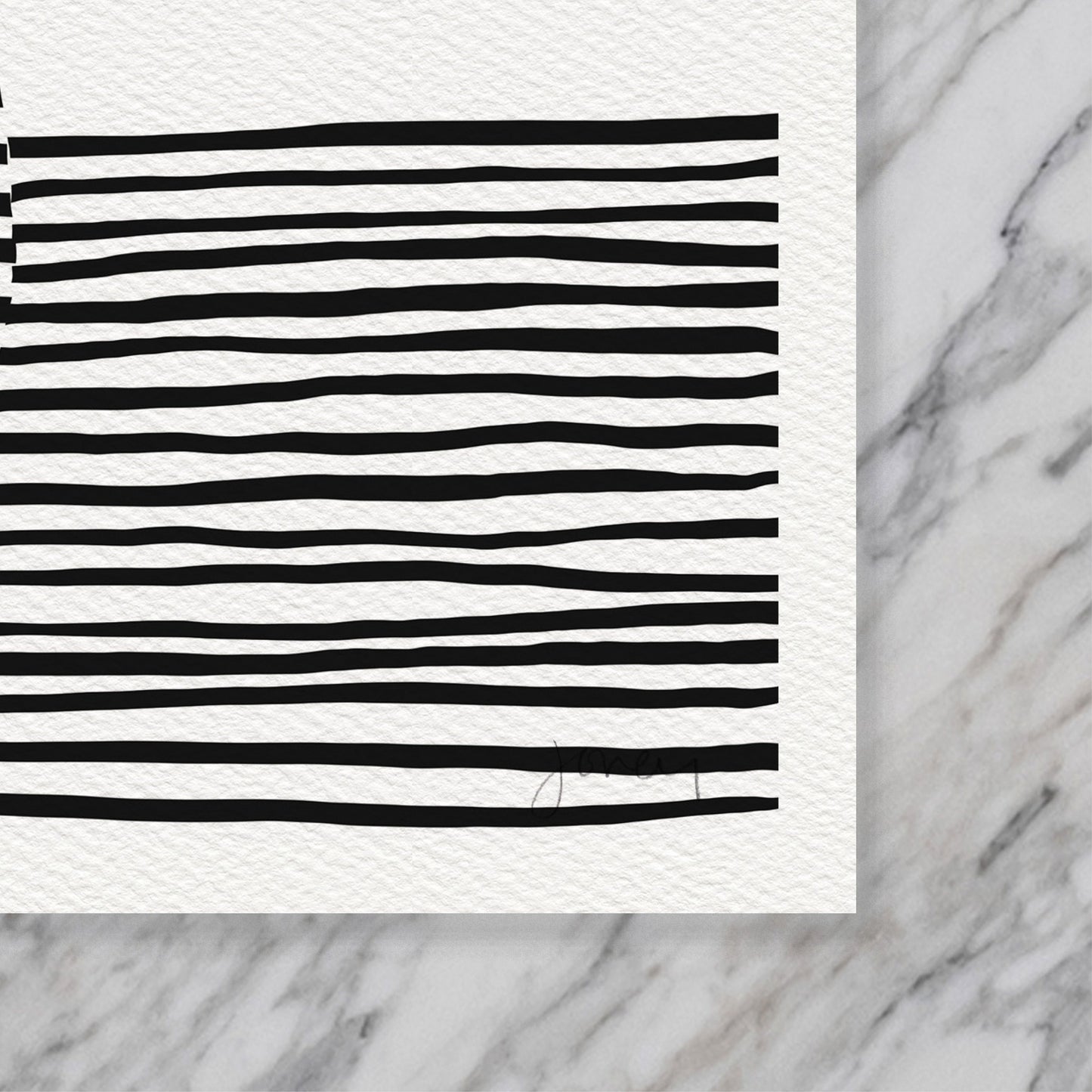 Dahlias Abstract Art Print - Unframed or Framed - 211017