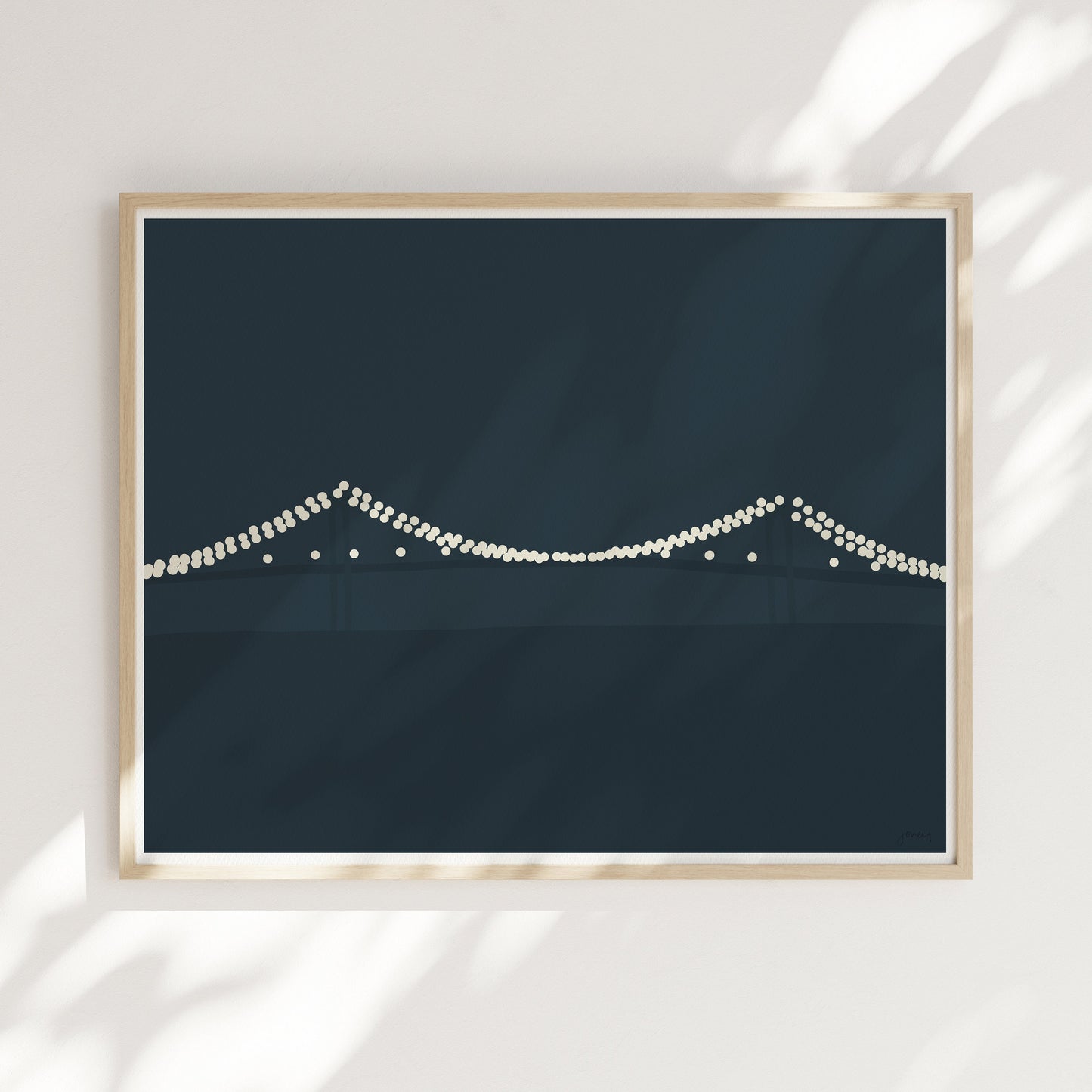 Newport Bridge Art Print - Unframed or Framed - 140813