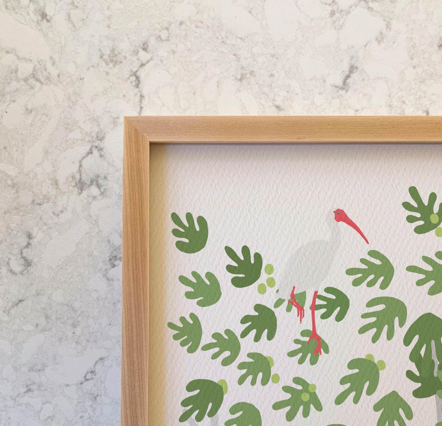 Ibis in Everglades Art Print - Unframed or Framed - 250302