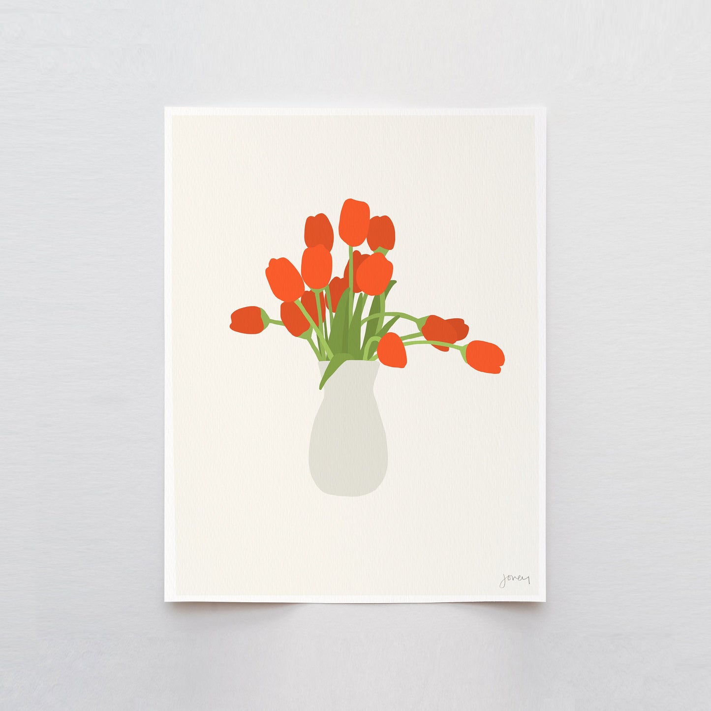 Tulips Art Print - Unframed or Framed - 160308