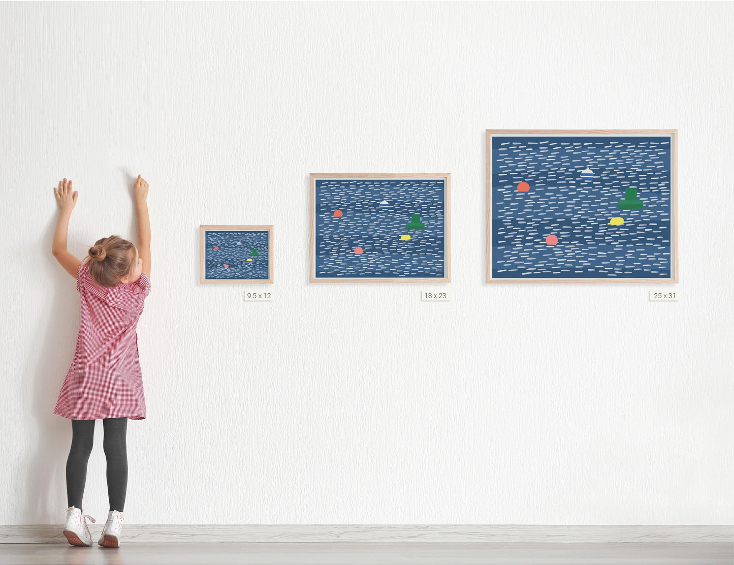 Spring Moorings Art Print - Signed by Jorey Hurley - 260412