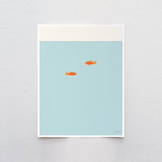 Goldfish Art Print - Unframed or Framed - 160103