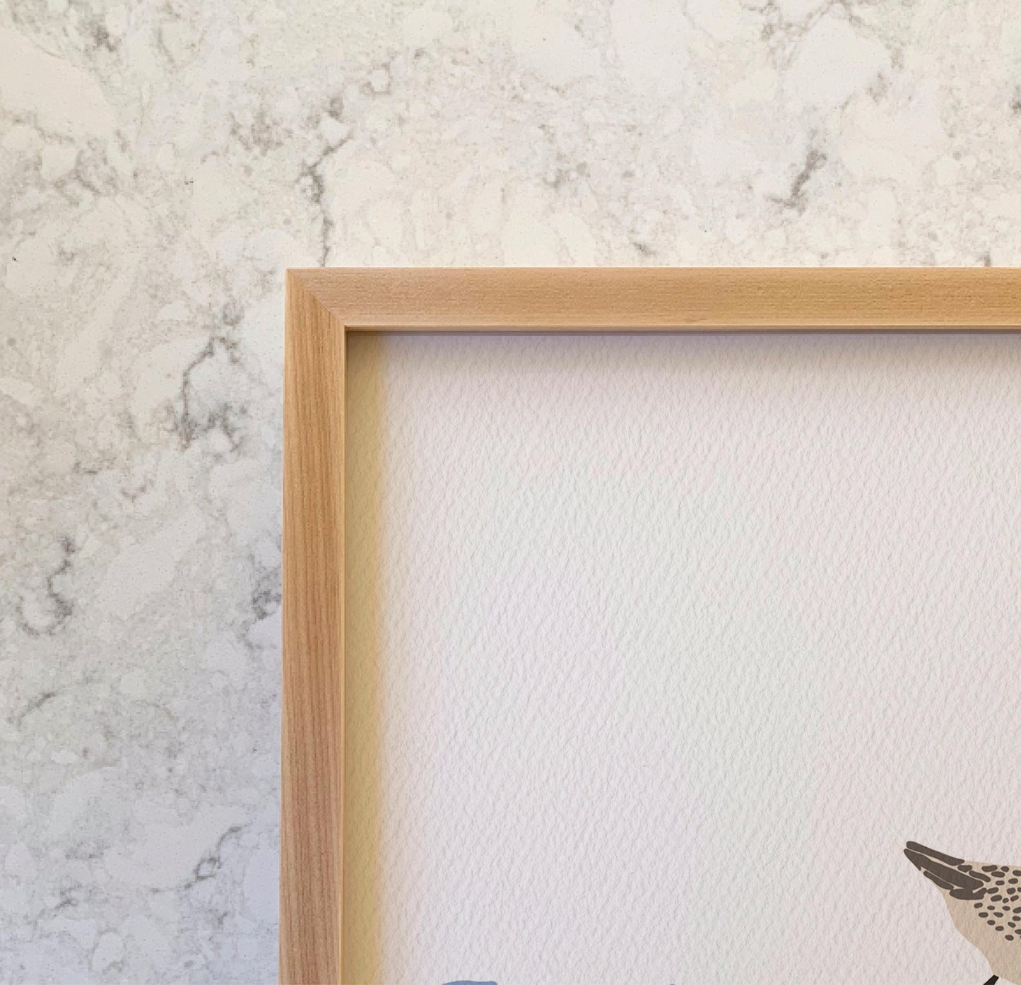 Sandpipers Abstract Art Print - Unframed or Framed - 250404