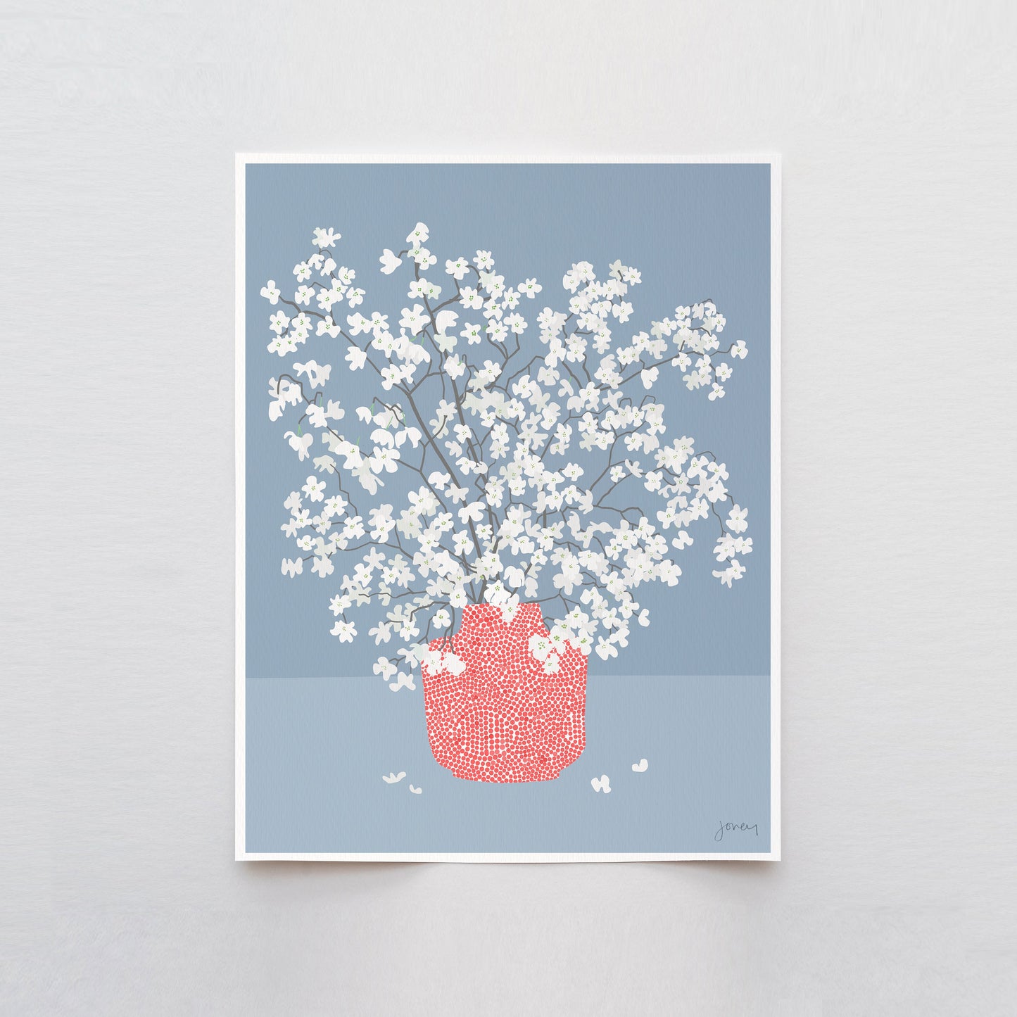 Dogwood Flower Art Print - Unframed or Framed - 200330