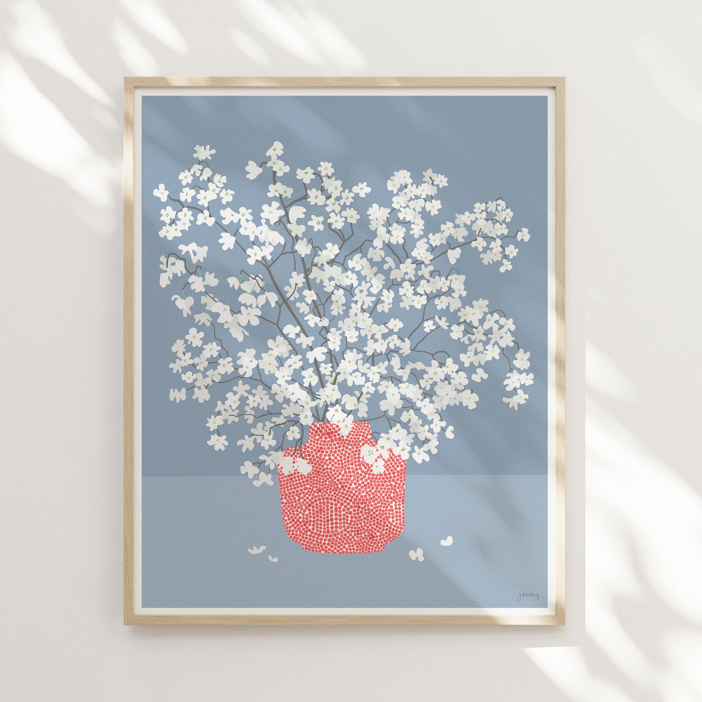 Dogwood Flower Art Print - Unframed or Framed - 200330