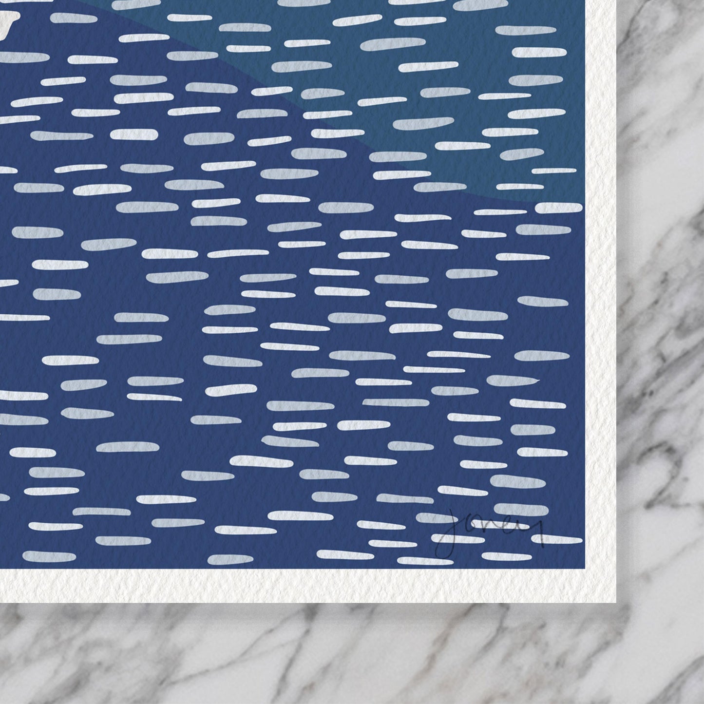 Sailing Team Art Print - Signed and Printed by Jorey Hurley - Unframed or Framed - 251116