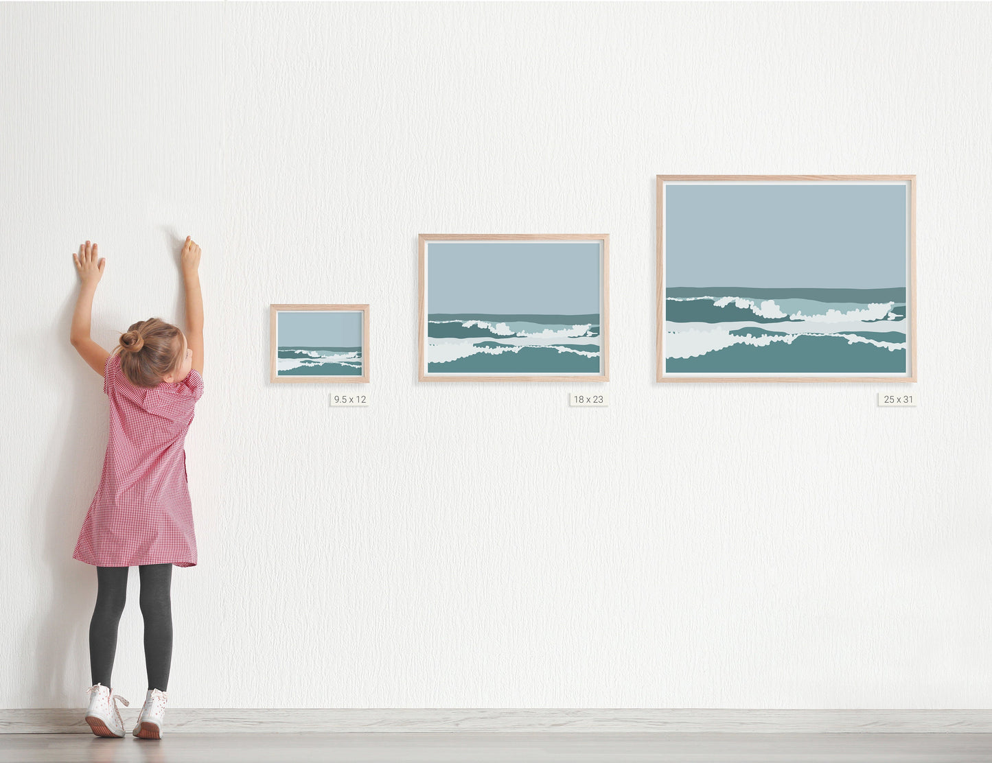 Beach Surf Break Art Print - Unframed or Framed - 160218