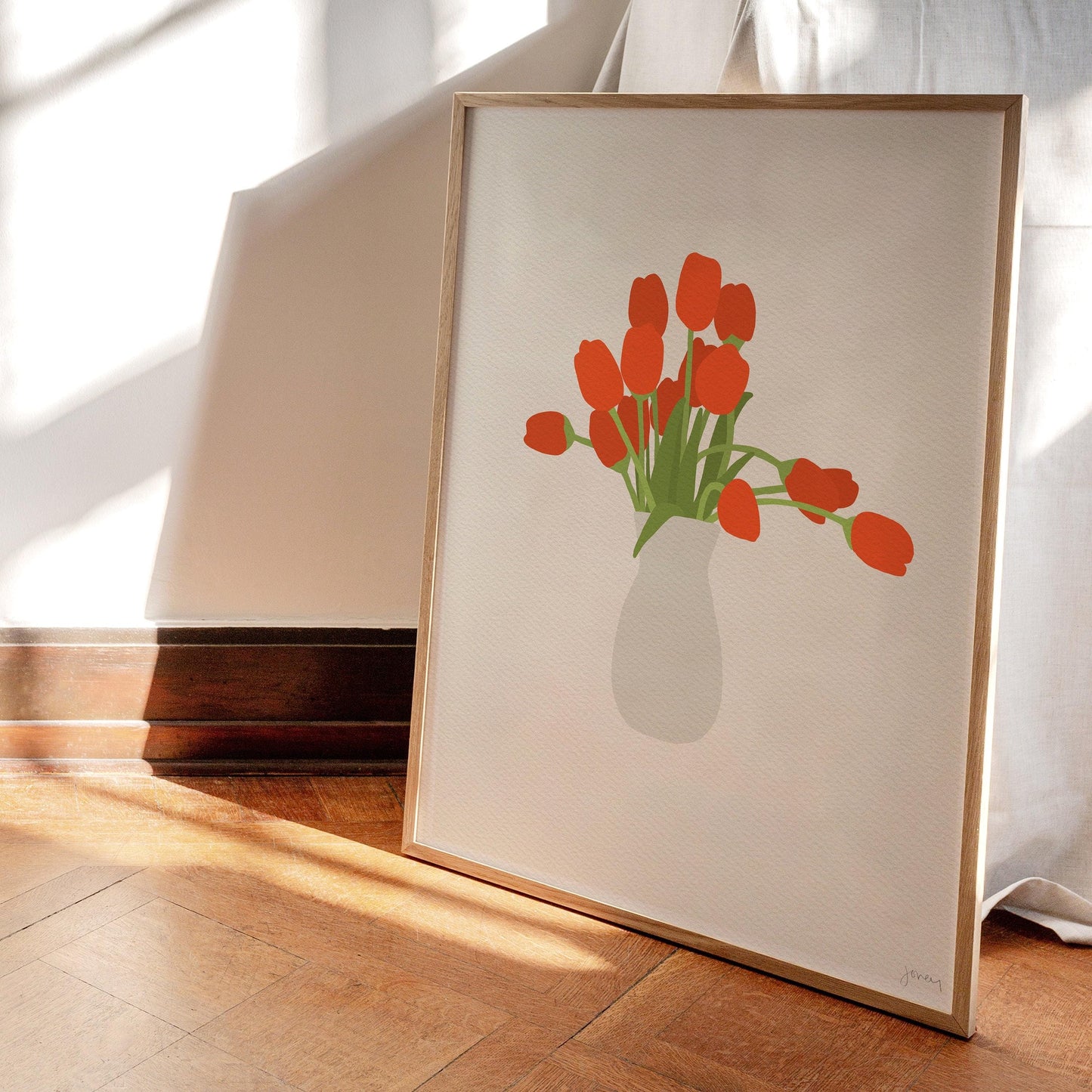 Tulips Art Print - Unframed or Framed - 160308