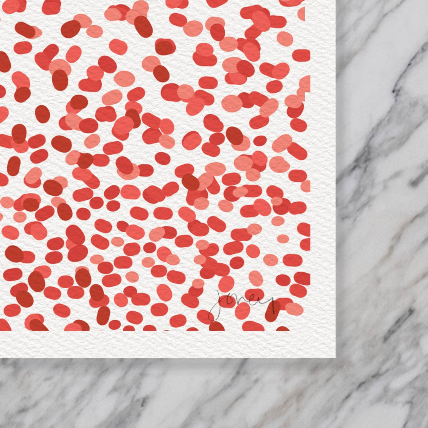 Autumn Leaves with a Golden Retriever Art Print - Unframed or Framed - 221115