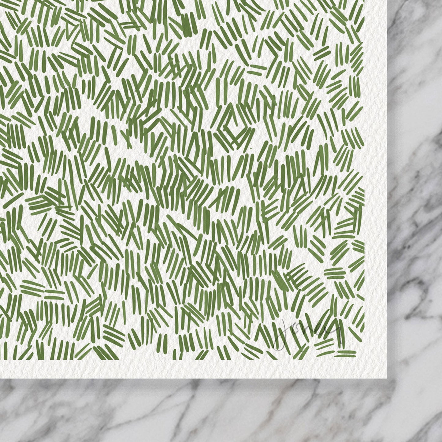 Heron on a Hill Print – Minimalist Coastal Wall Art | Signed - 251012