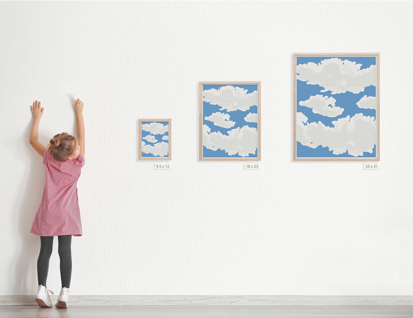 Clouds Art Print - Unframed or Framed - 130717