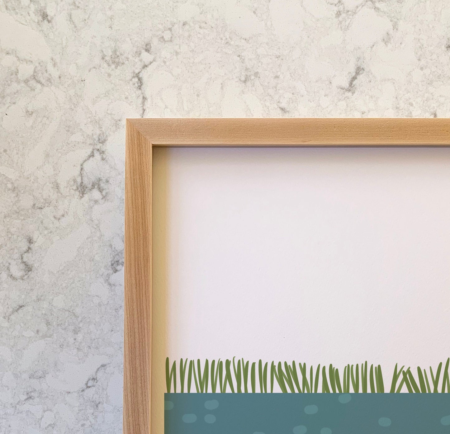 Pair of Great Blue Herons Art Print - Unframed or Framed - 211010