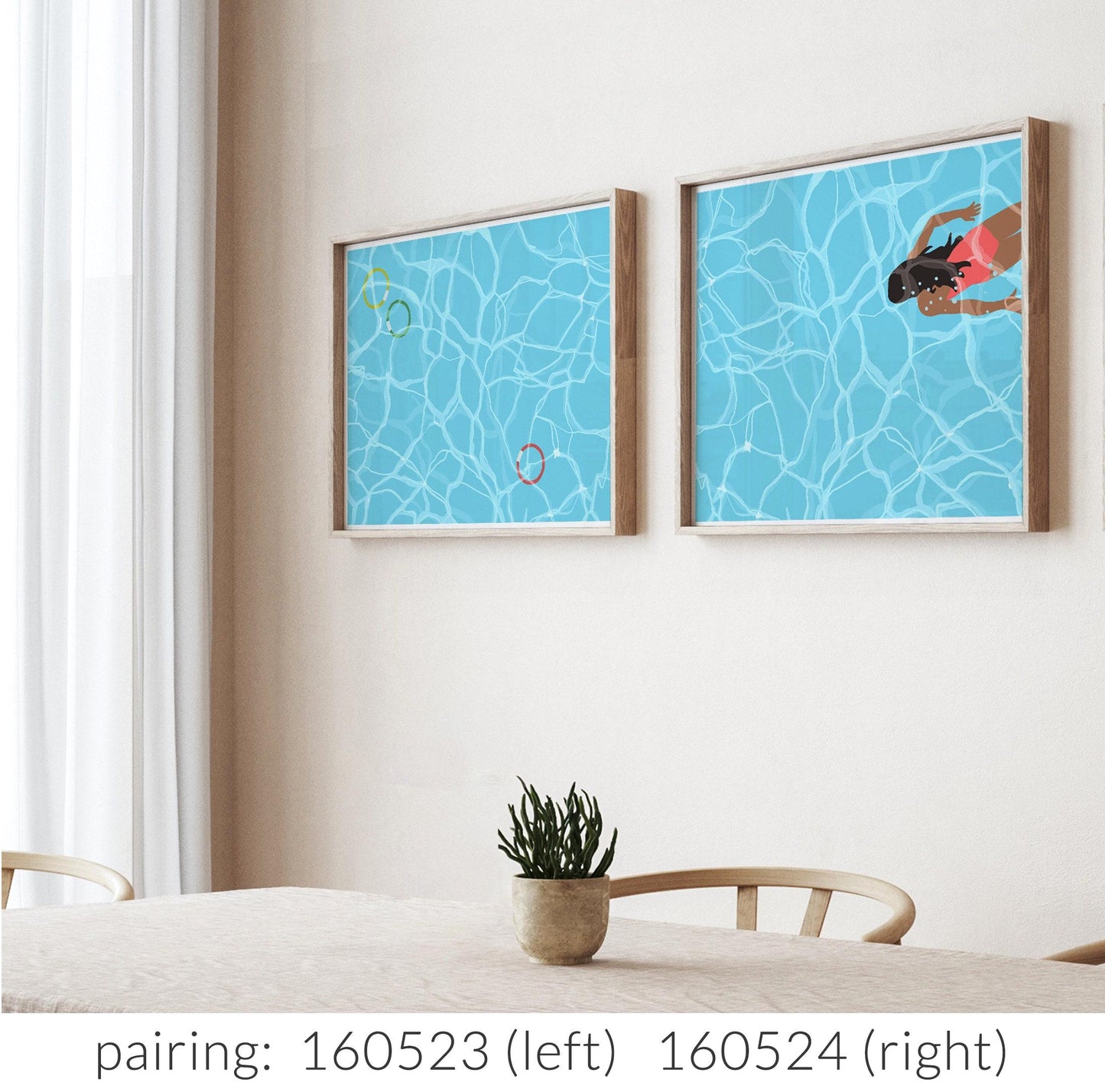 Dive Rings Art Print - Unframed or Framed - 160523