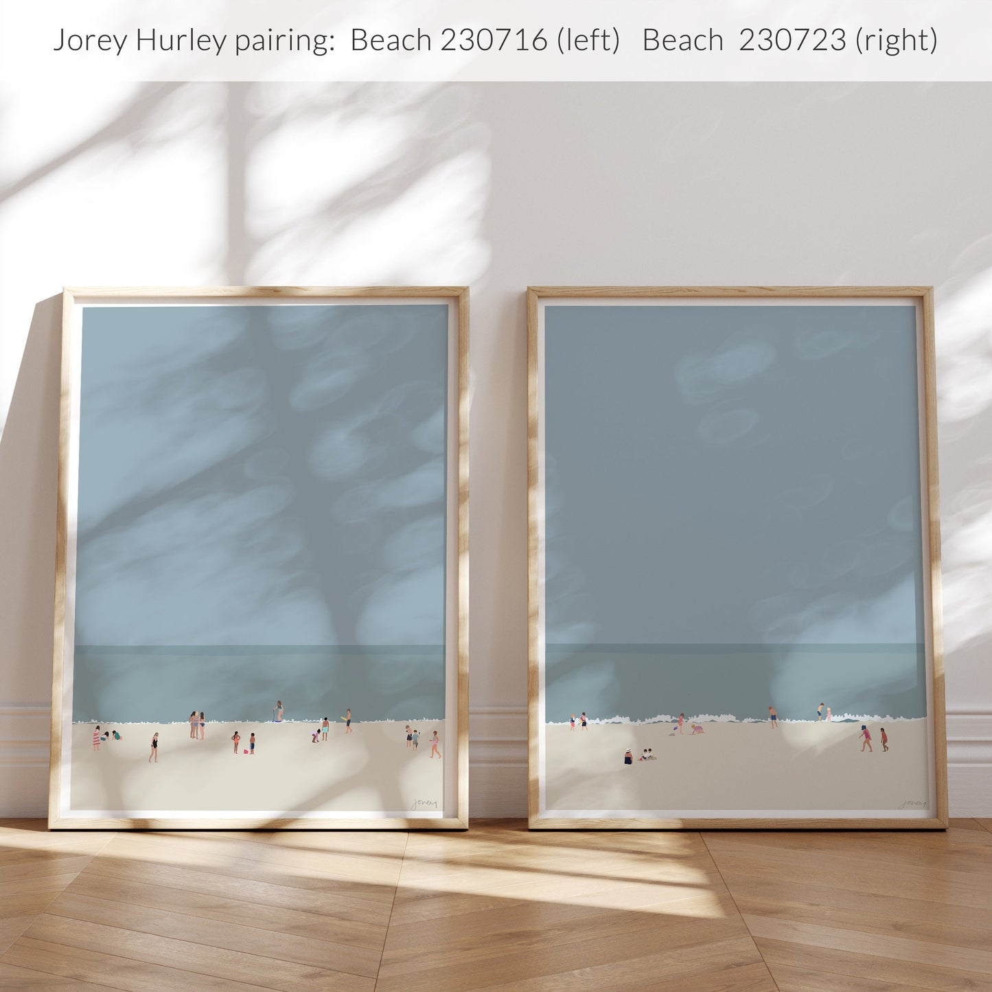 Beach Afternoons Art Print - Unframed or Framed - 230723