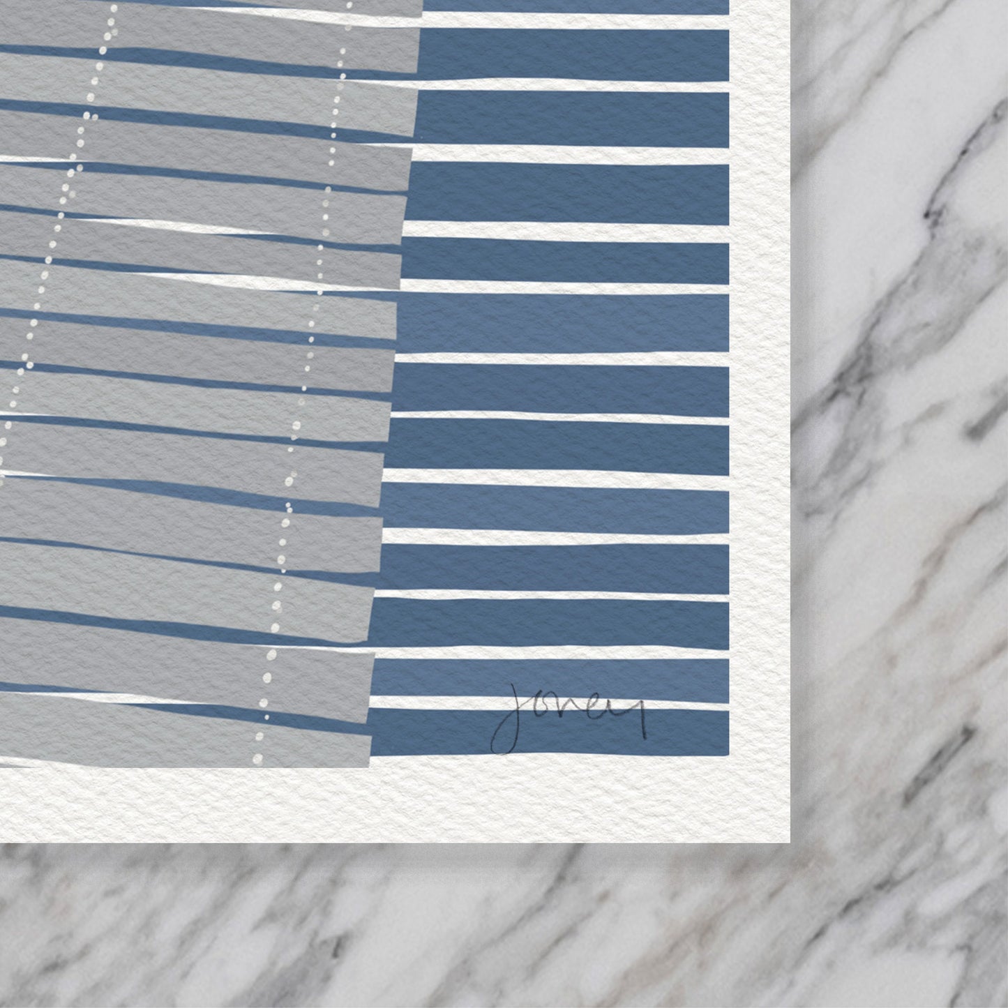 Sitting on a Dock Art Print - Unframed or Framed - 220821