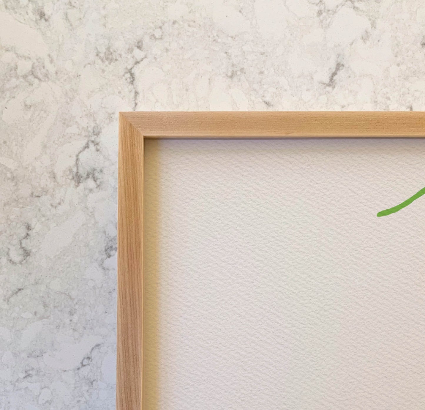 Green Gecko Modern Art Print - Unframed or Framed - 120927